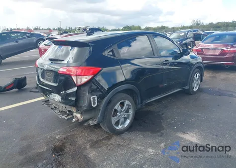 2017 Honda Hr-V Lx из США, поврежденный, VIN 3CZRU5H37HM705369